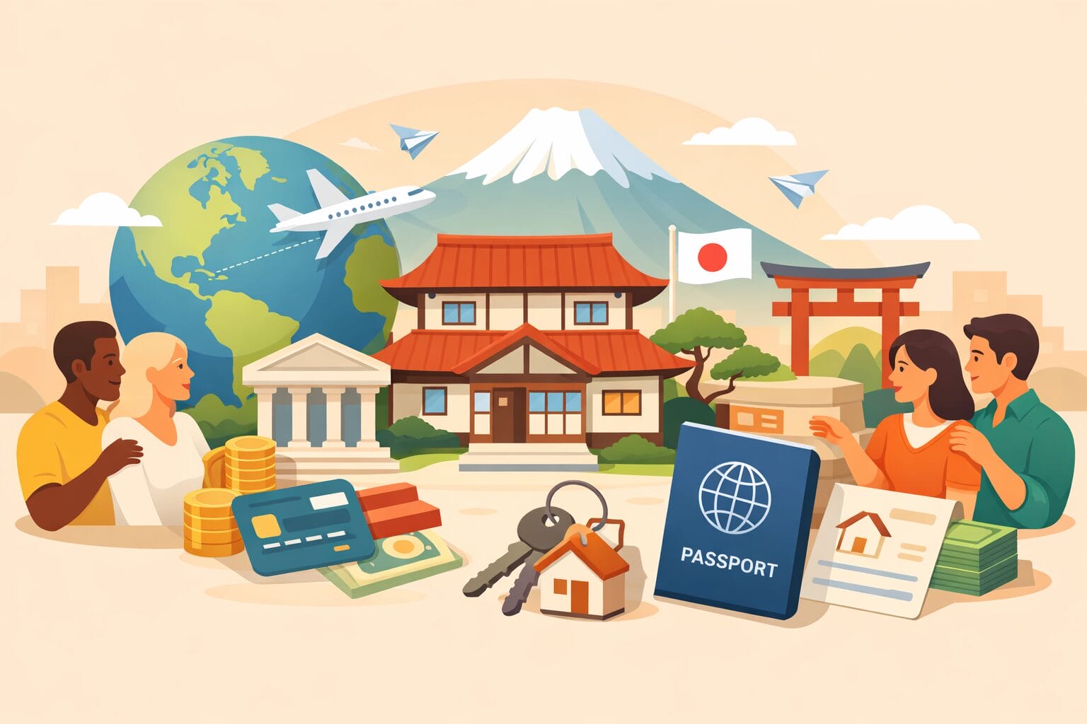 外国籍・非居住者向けの住宅ローンのイメージ